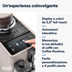 DE LONGHI EXAM44055BG - De'Longhi Rivelia EXAM440.55.BG Macchina da caffè automatica