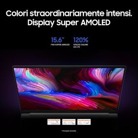 SAMSUNG NP950XGKKA1IT - Samsung Galaxy Book2 Pro 15,6 pollici Laptop