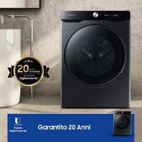 SAMSUNG WF20DG8650BVU3 - Lavatrice Samsung 20KG classe A nera