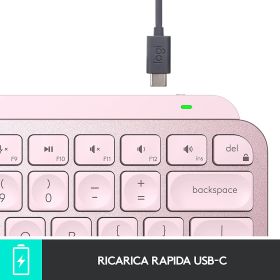 LOGITECH 920010812 - Tastiera Wireless Logitech MX Keys Mini