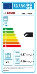 BOSCH HSG7364B1 - Bosch Serie 8 Dampfgarer 60 cm