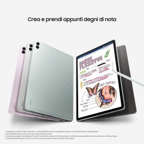 SAMSUNG SMX516BZAAEUE - Galaxy TAB S9 FE 6+128GB
