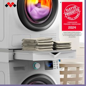 MELICONI 656123 - Überbau-Kit für Waschmaschine und Trockner