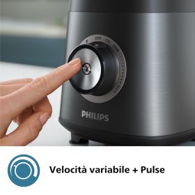 PHILIPS HR3041 - HR3041 0687475 FRULLATORE 1200W BICCH.2LT NERO