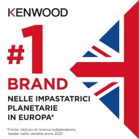 KENWOOD KHC29A0SI - KHC29A0SI 0543101 IMPASTATORE 1000W 4.3LT CIOT.INOX SILVER