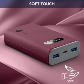CELLULAR LINE PBFAST01PD10000R - Powerbank 10000mAh Rot