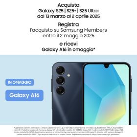 SAMSUNG SMS931BLGDEUE - Samsung Galaxy S25 5G 128GB Blu
