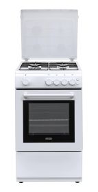 DE LONGHI DL554GW - Cucina 50x50 gas e elettrico Bianco
