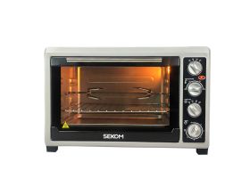 SEKOM SGFR43VGS - SGFR43VGS Minibackofen mit Drehspieß