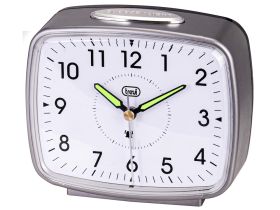 TREVI 0SL309810 - SVEGLIA AL QUARZO METAL GRAY