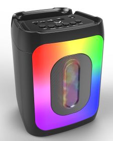 MAJESTIC FLAME1PROBK - FLAME 1 PRO Bluetooth-Lautsprecher mit LED-Beleuchtung