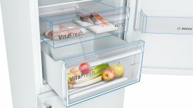 BOSCH KGN39VWEQ - KGN39VWEQ 0560206 COMBI 366LT CE.E NOFROST 5RIP.VETRO BIANCO