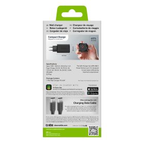 SBS TETRGAN1C65W - Caricatore USB-C da muro 65W nero