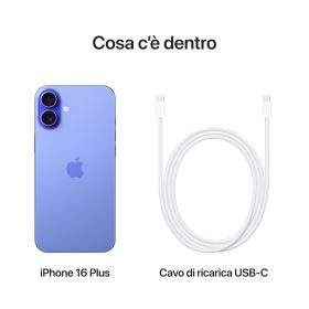APPLE MXY23QLA - iPhone 16 Plus 256GB Ultramarin