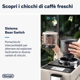 DE LONGHI EXAM44055BG - De'Longhi Rivelia EXAM440.55.BG Macchina da caffè automatica