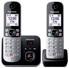 PANASONIC KXTG6862JTB - Telefono cordless con segreteria e blocco chiamate