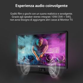 LG 24TQ510SPZ - 24" Smart TV Monitor