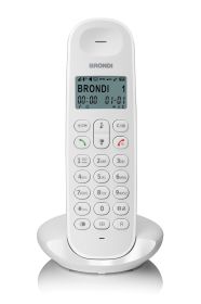 BRONDI LOTUSBIANCO - Brondi Lotus DECT Telefon in Weiß