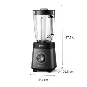 PHILIPS HR3041 - HR3041 0687475 FRULLATORE 1200W BICCH.2LT NERO