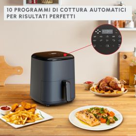 MOULINEX EZ245B - Heißluftfritteuse 5LT