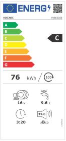 HISENSE HV663C60 - Lavastoviglie totale Hisense 16 coperti