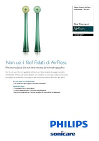 PHILIPS HX8012 - Ersatzdüsen für Airfloss 2 Stück