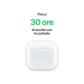 APPLE MXP63ZMA - Apple AirPods (4. Generation) mit USB-C Ladecase