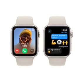 APPLE MRE53QLA - Apple Watch SE GPS 44mm Aluminium Sport
