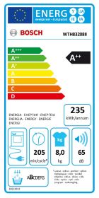 BOSCH WTH83208II - Frontlader Trockner 8 kg Klasse A++