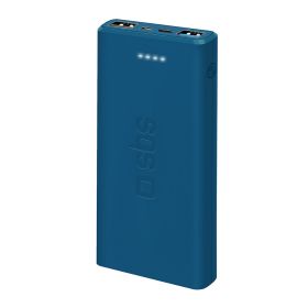SBS TTBB10000FASTA - Powerbank 10.000mAh Blau