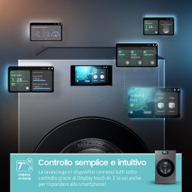 SAMSUNG WD18DB8995BZT2 - Wasch-Trockner Serie 8000DK AI