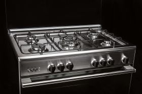 GLEM GAS U765MI6 - 70x60 Küche mit belüftetem Elektroofen