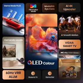 HISENSE 43A79Q - Smart TV QLED 43" 4K