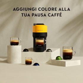 DE LONGHI ENV90Y - De'Longhi Nespresso Vertuo Pop ENV90Y Kapselmaschine Gelb