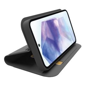 SBS TEWALSAA56K - Elegante Wallet für Samsung A56 in Schwarz