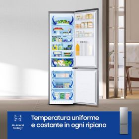 SAMSUNG RB38C600CS9EF - NOFROST Kombi-Kühlschrank 390LT