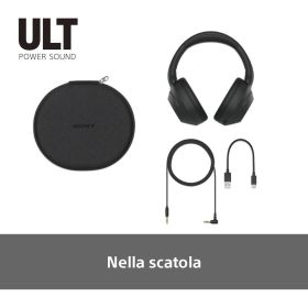 SONY WHULT900NB - Cuffie Bluetooth Wireless con Noise Cancelling