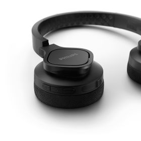 PHILIPS TAA4216BK - Philips Sportkopfhörer kabellos mit 40mm Treiber