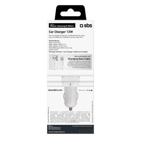 SBS TECR2USB24AWFAST - Auto Ladegerät Mini 2USB