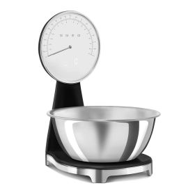 SMEG KSF01BLWW - Smeg Küchenwaage 5kg im Retro-Stil Schwarz