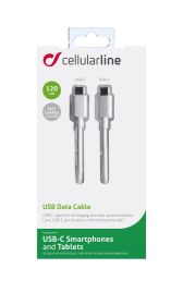 CELLULAR LINE USBDATACUSBCCW - USB-C Datenkabel USB-C auf USB-C