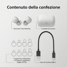 SONY WFL900W - Sony LinkBuds WF-L900 True Wireless Ohrhörer Weiß