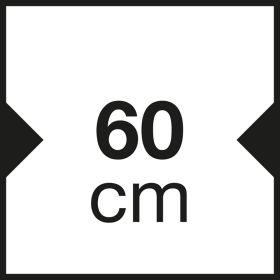 GLEM GAS GHC631IX - Unterbauhaube 60cm Edelstahl