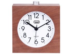 TREVI 0SL384030 - Orologio Legno Quarzo con Sveglia