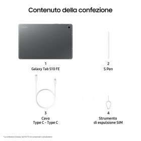 SAMSUNG SMX520NZAPEUE - Samsung Galaxy Tab S10 FE Tablet