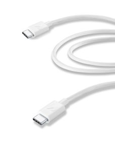 CELLULAR LINE USBDATACUSBC2C2MW - USB-C zu USB-C Datenkabel 2 Meter