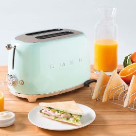 SMEG TSF01PGEU - Toaster im 50s Style Grün
