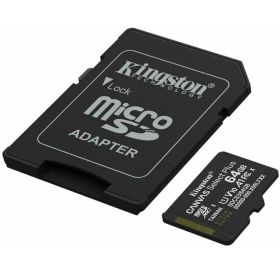 KINGSTON SDCS364GB 0732058 MEM.MICRO SDXC 64GB V10 A1 C/ADATT. SELECT PLUS