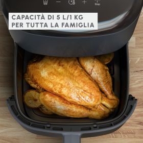 MOULINEX EZ245B - Heißluftfritteuse 5LT