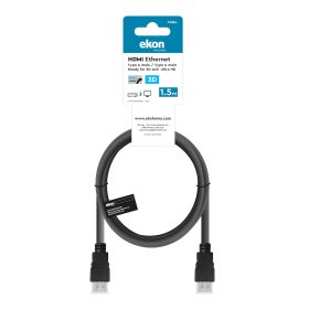 EKON ECVXHDMI15MMK - HDMI Kabel 1,5m v.1.4